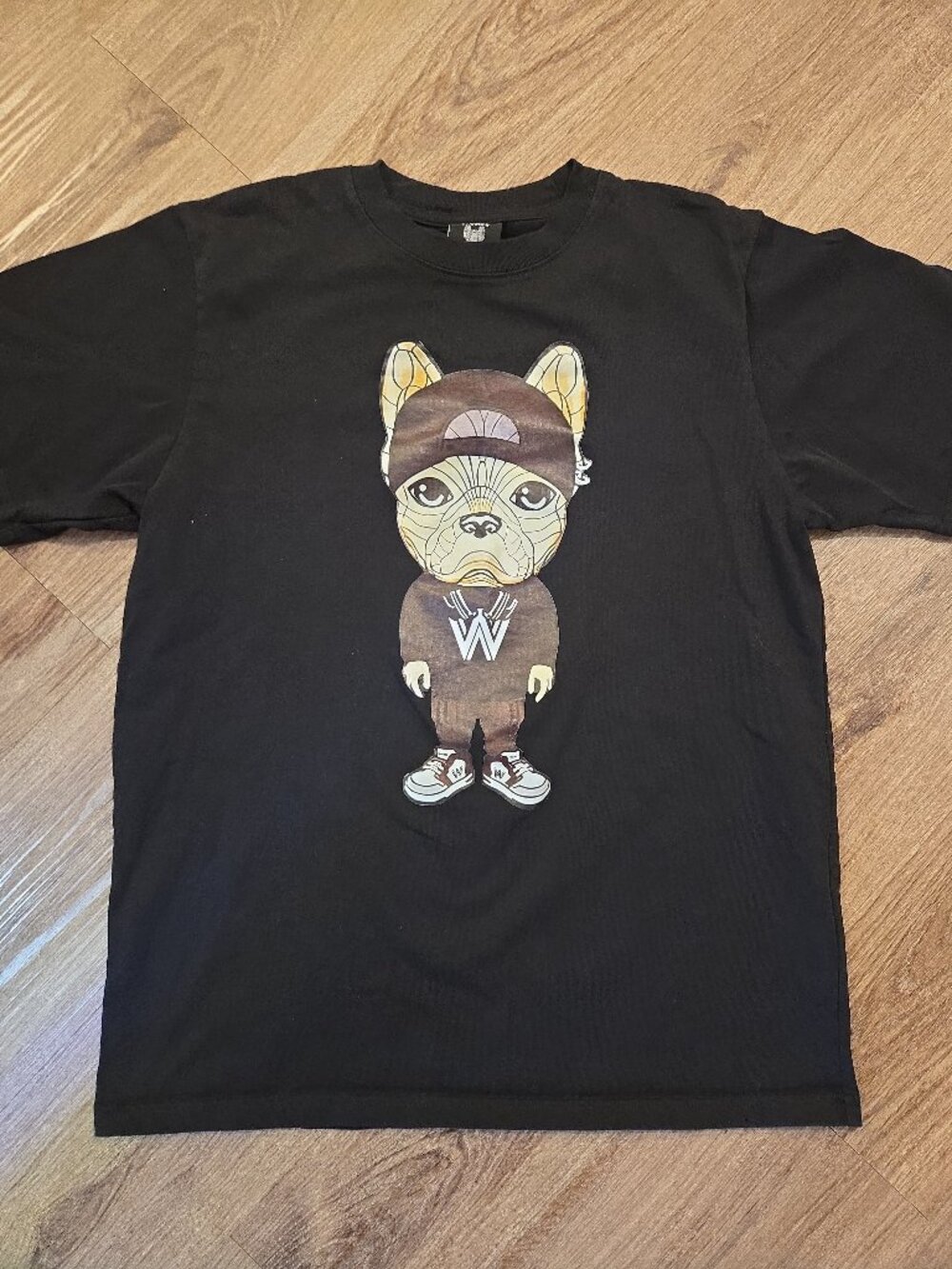 LifeWork Hideaway Korea Black Dog T-Shirt